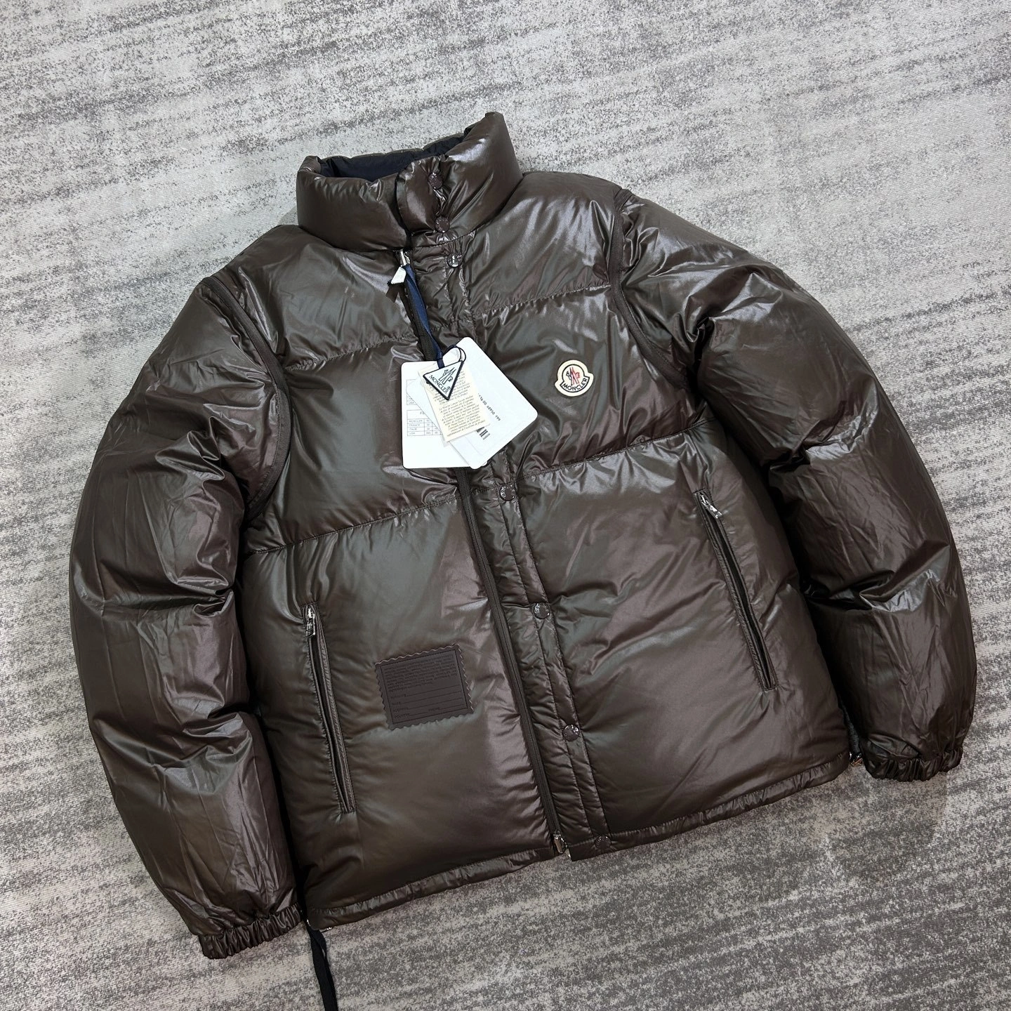 wg.luxury-- 7o9385r Down jacket white goose down reversible 3colour item: E-F443J1220-3H